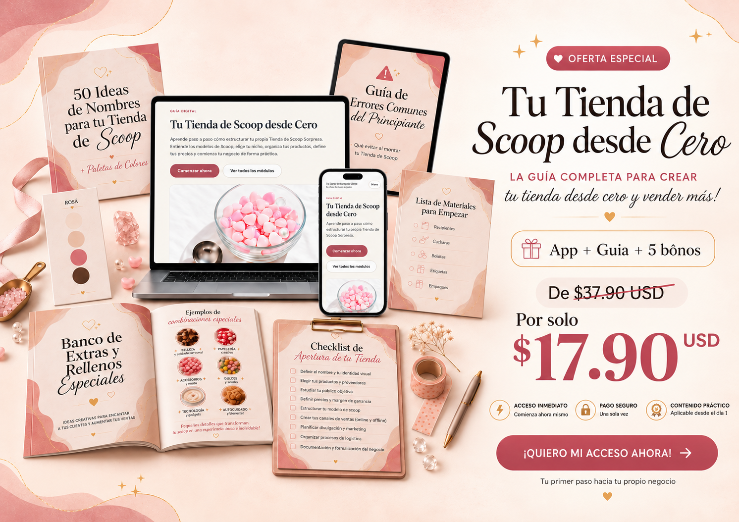 Tienda de Scoop desde Cero — Completo