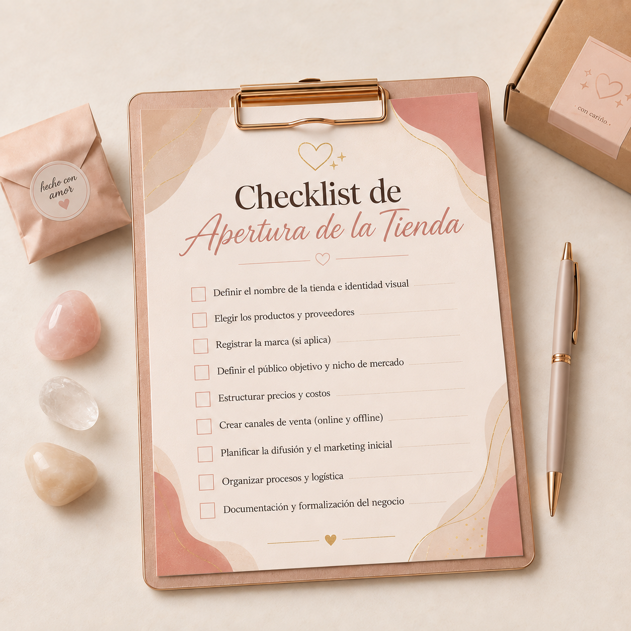 Checklist de Apertura de la Tienda